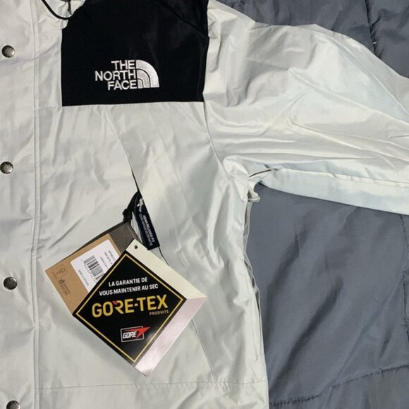 The North Face Gore-Tex 1990 Mountain Jacket / Raincoat White / Black Men Large - Picture 3 of 7